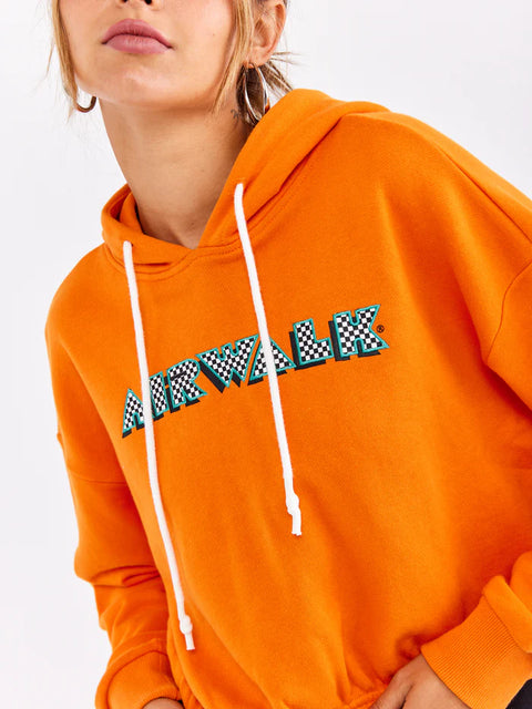 Forever 21 Air Walk Women's Orange Hoodie | Forever 21 In Lebanon