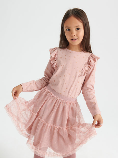 Sinsay Girl's Pastel Pink Tulle Skirt | Sinsay In Lebanon