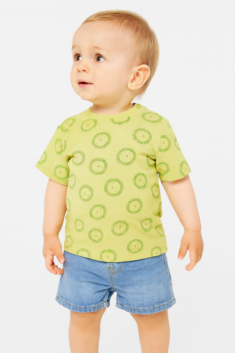 Sinsay Baby Boy's Green Printed T-shirt | Sinsay In Lebanon
