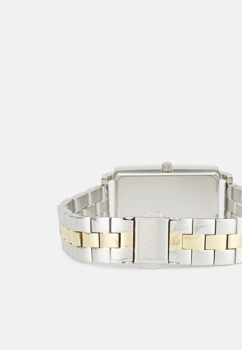 Skagen Denmark Women's Silver & Gold Haken Lille Watch |Skagen Denmark In Lebanon