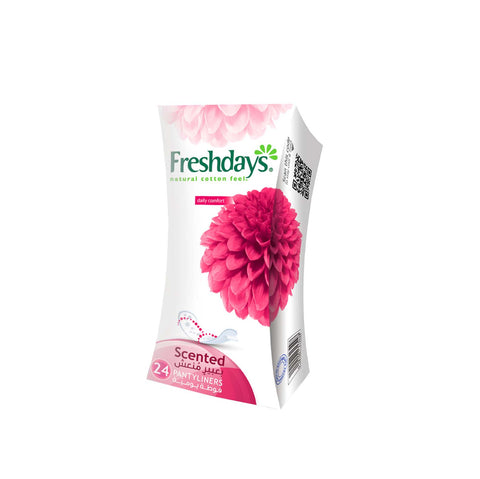 Freshdays Daily Comfort Scented Pantyliners 24 Count | Freshdays In Lebanon