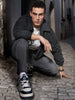 Sinsay Men's White & Navy Gym Sneaker | Sinsay In Lebanon