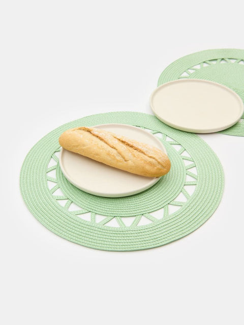 Sinsay Light Green Pack Of 2 Table Mats | Sinsay In Lebanon