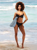 Sinsay Women’s Dark Brown Striped Bikini Push Up Bra | Sinsay in Lebanon