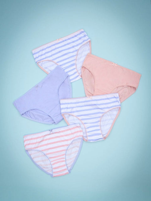 Sinsay Girl's Dusty Pink Lined Blue  3pc Brief | Sinsay in Lebanon