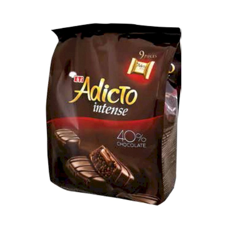Eti Adicto Browni Mini Intense Bag 9 Pieces 144g