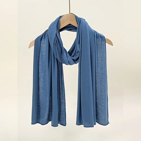 Jenni Women's Blue Buffalo Jersey Wrap Scarf | Jenni In Lebanon