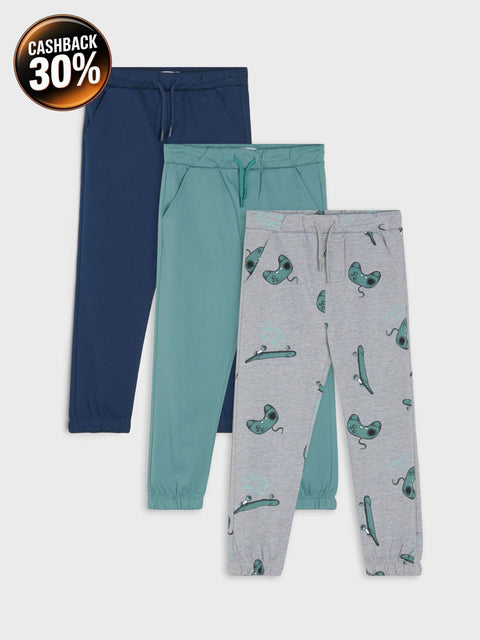 Sinsay Baby Boy's Multicolored Sweatpants 3 Pack | Sinsay In Lebanon