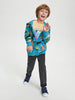 Sinsay Boy's Blue Printed Zip Up Jacket | Sinsay In Lebanon