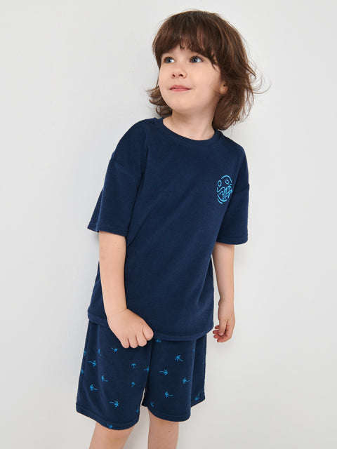 Sinsay Boy's Navy 2 pc Pajama Set  | Sinsay in Lebanon