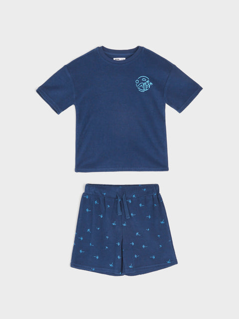 Sinsay Boy's Navy 2 pc Pajama Set  | Sinsay in Lebanon