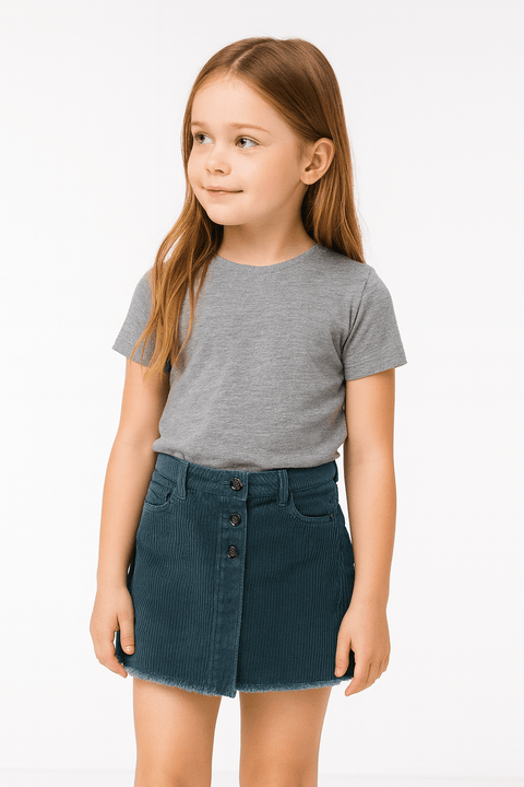 S.Oliver Girl's Petrol Straight Skirt |S.Oliver in Lebanon
