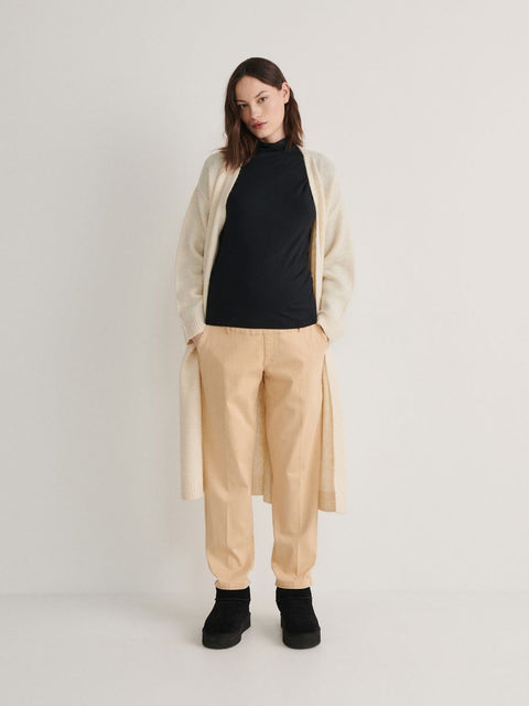 Reserved Women's Beige Rich Chino Pants | Reserved In Lebanon