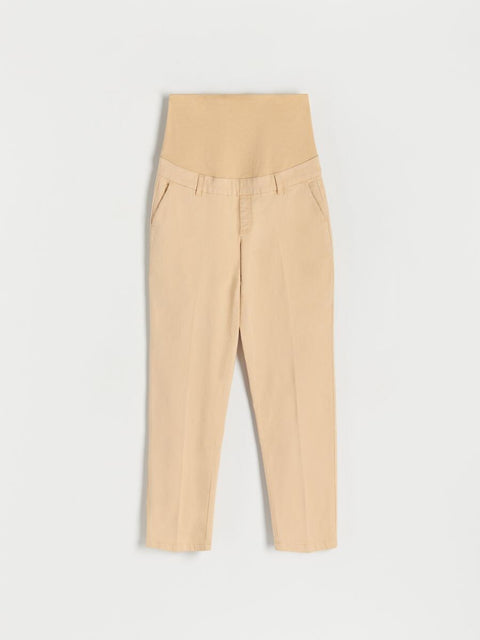 Reserved Women's Beige Rich Chino Pants | Reserved In Lebanon