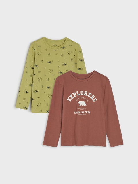 Sinsay Boy's Multicolor 2 Pack Blouse Set | Sinsay In Lebanon