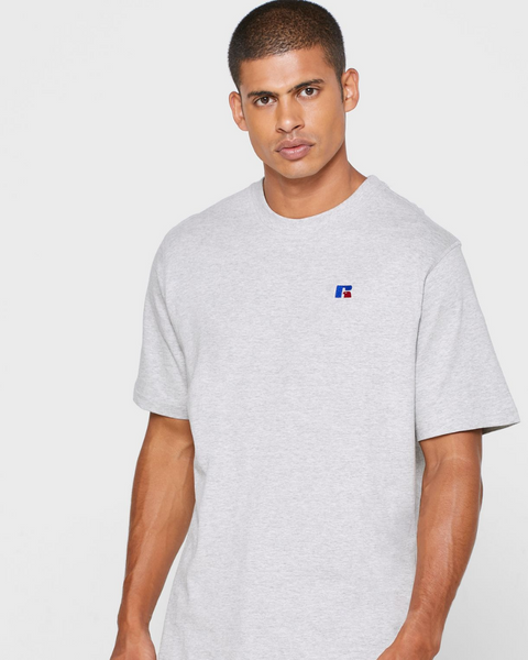 Russel Athletic Men's Grey T-Shirt RHAU7 FE263 (shr)