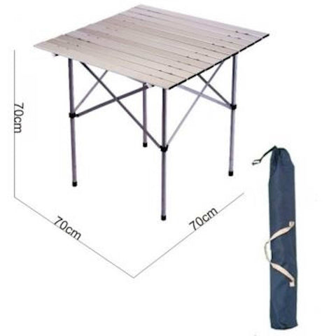 Rewe Aluminium Folding Camping Tables (4 Tables) 70cm x 70cm x 70cm | Rewe In Lebanon