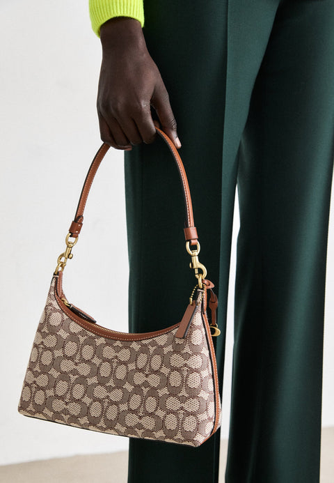 Coach Women's Juliet Shoulder Bag 25 Signature Textile Jacquard | Coach In Lebanon