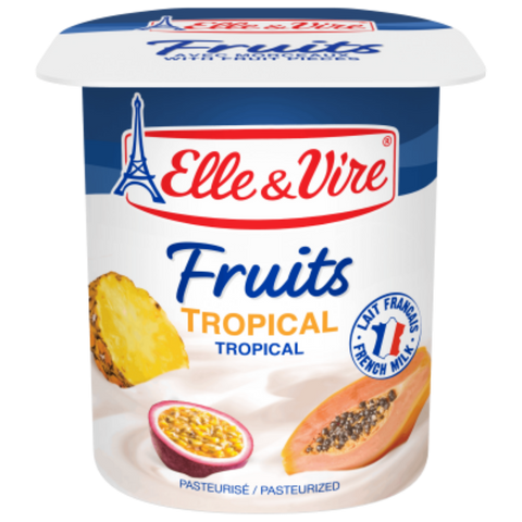 Elle & Vire Fruits Tropical 125g | Elle & Vire In Lebanon