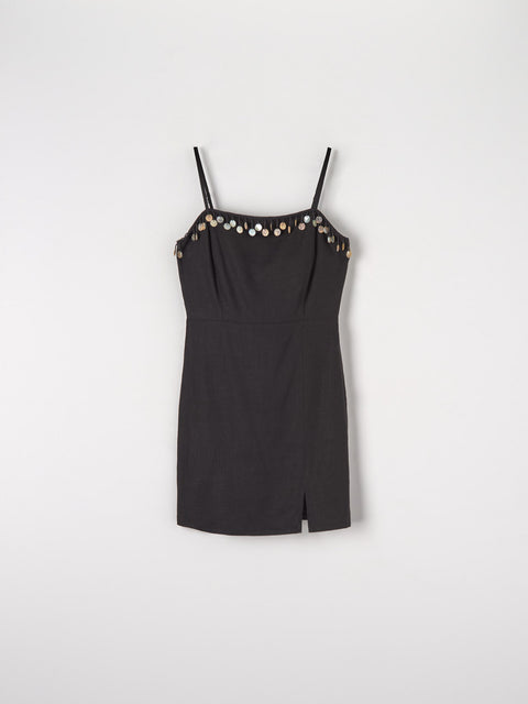 Sinsay Women's Black Cami Mini Dress | Sinsay In Lebanon