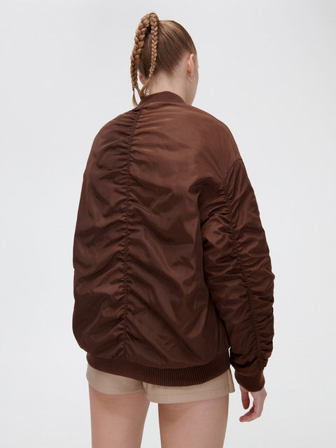 Cropp Women's Brown Bomber jacket | Cropp In Lebanon