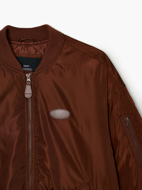 Cropp Women's Brown Bomber jacket | Cropp In Lebanon