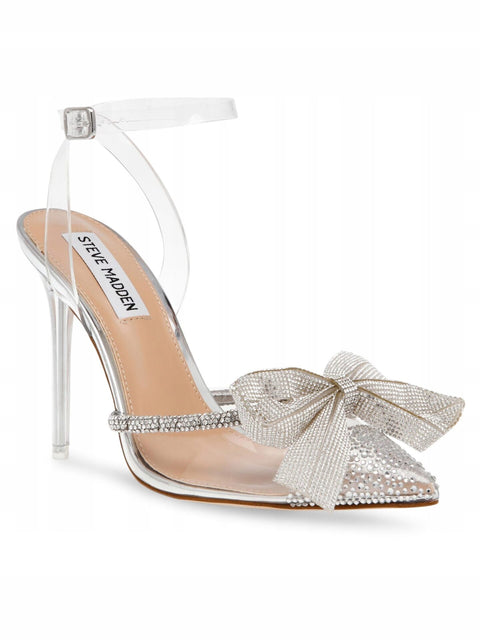 Steve Madden Women's Transparent Clear Virtuous Sandal | Steve Madden In Lebanon