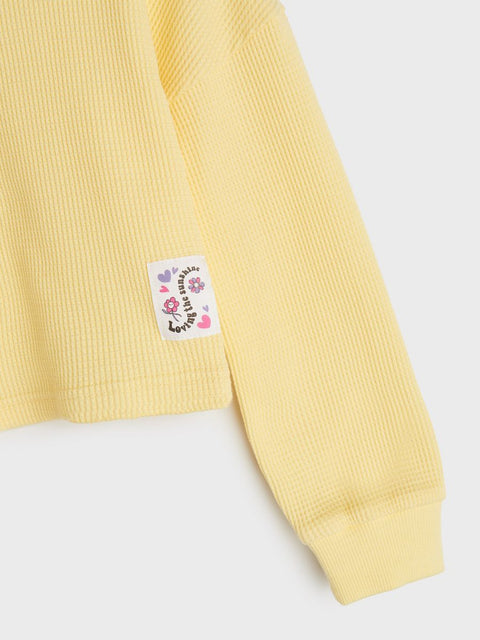 Sinsay Baby Girl's Yellow Shorts With Long Sleeve Blouse Set Of 2pcs | Sinsay In Lebanon