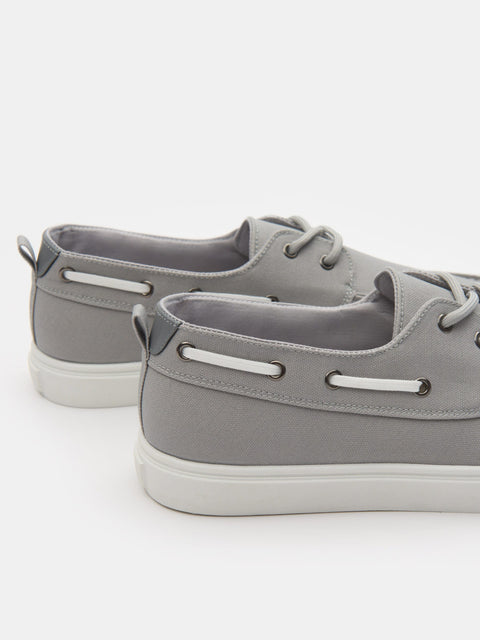 Sinsay Men's Gray Low Top Casual sneakers |Sinsay In Lebanon