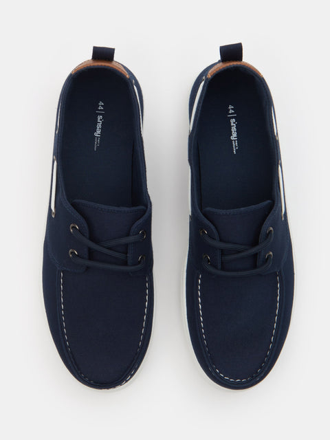Sinsay Men's Navy Slip On Low Top Casual sneakers |Sinsay In Lebanon