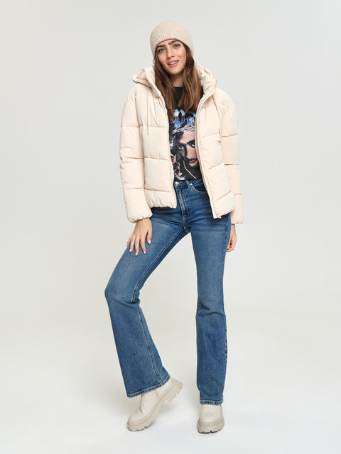 Sinsay Women's Light Pink Down Jacket | Sinsay In Lebanon