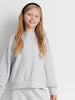 Sinsay Girl's Light Gray Cotton Two Piece Sweat Set | Sinsay In Lebanon