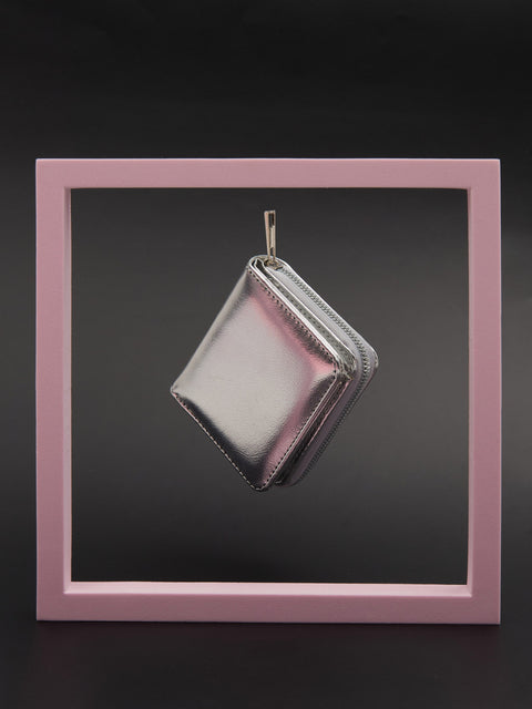 Sinsay Women's Sliver  with inscription Wallet  | Sinsay in Lebanon