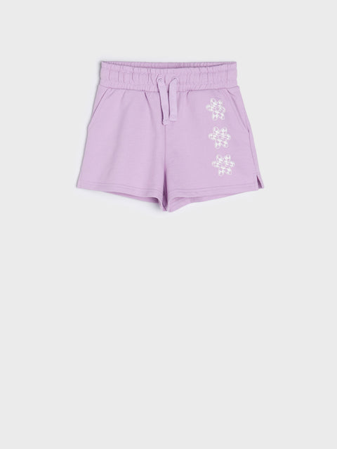 Sinsay Girl's Light Purple Sweatshirt And Shorts Set | Sinsay In Lebanon