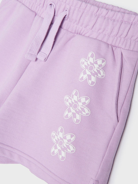 Sinsay Girl's Light Purple Sweatshirt And Shorts Set | Sinsay In Lebanon