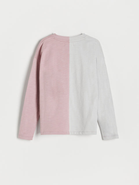 Reserved Boy's Grey & Dusty Rose T-Shirt | Reserved In Lebanon