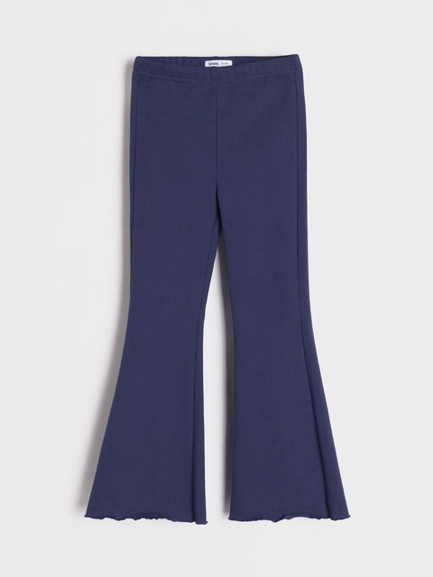 Sinsay Baby Girl's Navy Flare Trousers | Sinsay In Lebanon