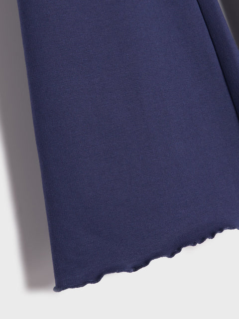 Sinsay Baby Girl's Navy Flare Trousers | Sinsay In Lebanon