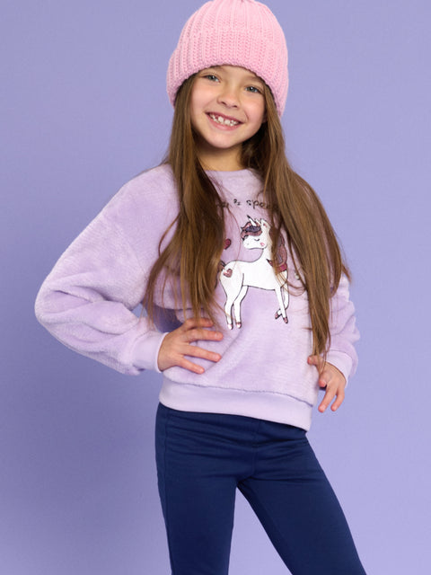 Sinsay Baby Girl's Navy Flare Trousers | Sinsay In Lebanon