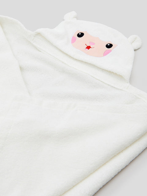 Sinsay White Hooded Towel 140 cm x 70 cm| Sinsay In Lebanon