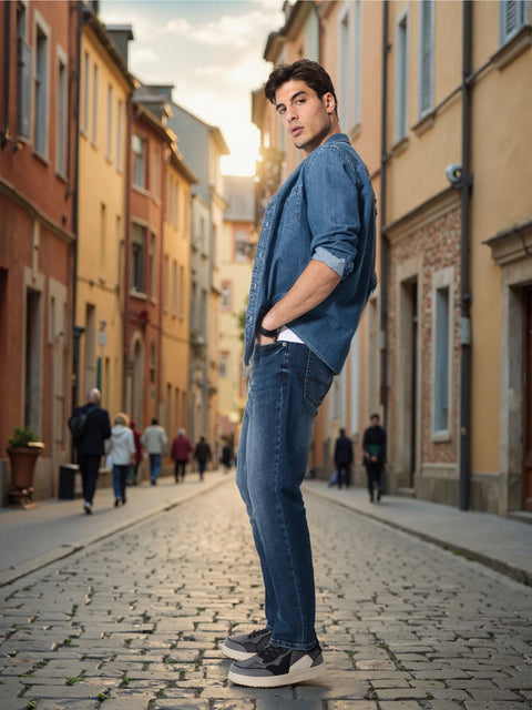 Sinsay Men's Grey Lace-Up Sneakers | Sinsay In Lebanon