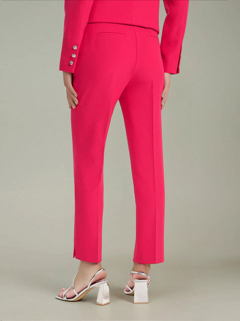 Sinsay Women's Fuchsia Cigarette Trousers | Sinsay In Lebanon