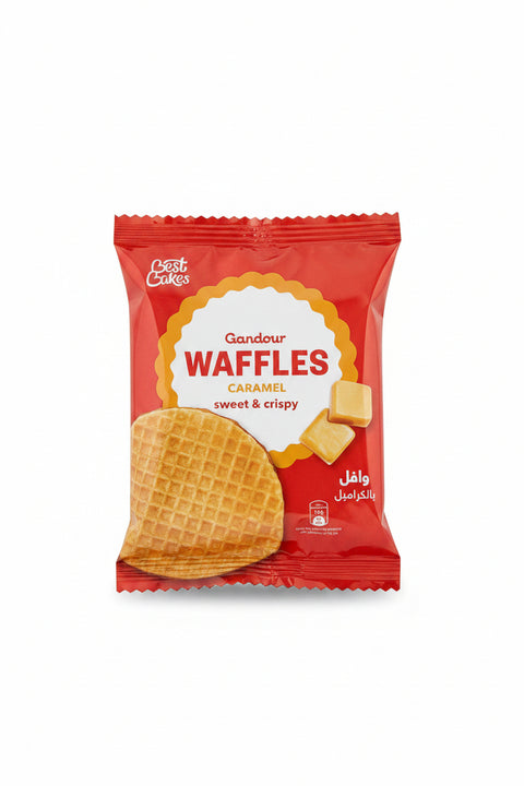 Gandour Waffles Caramel 28g | Gandour In Lebanon