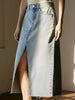 Sinsay Women's Light Blue Denim Midi Skirt | Sinsay In Lebanon