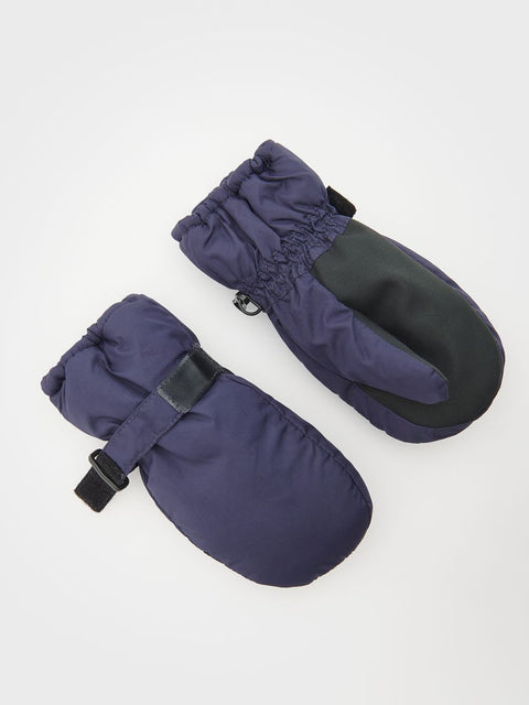 Reserved Boy's Navy & Black One Finger Snow Gloves | Reserved In Lebanon