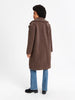 Sinsay Women's Brown Plain Lining Teddy Coats | Sinsay In Lebanon