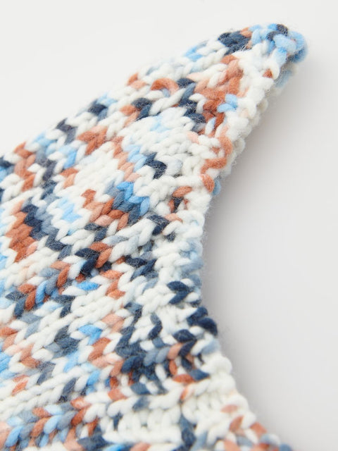 Reserved Boy's Multicolor Knitted Pom Pom Hat | Reserved In Lebanon