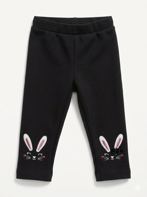 Ativo Baby Girl's Black Pant | Ativo In Lebanon