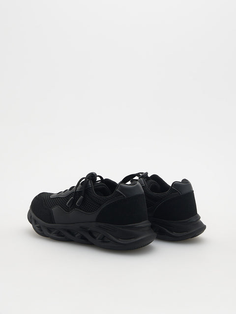 Reserved Boy's Black Sports Sneakers | Reserved In Lebanon