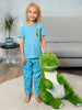Sinsay Baby Boys Light Blue Dinosaur Two-Piece Pajama Set | Sinsay in Lebanon